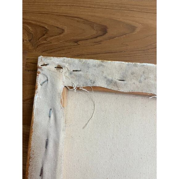 Acrylic Canvas Paintings Breakfast Eggs Sunny Side‎ Set of 2 12X12 Hand Painting - Picture 12 of 12